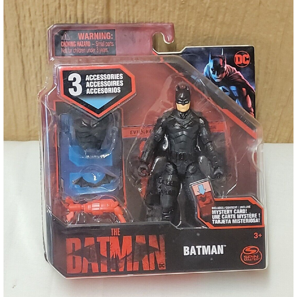 DC Batman Surprise Accessories with Mystery Card 3.5" Figure Spin Masters